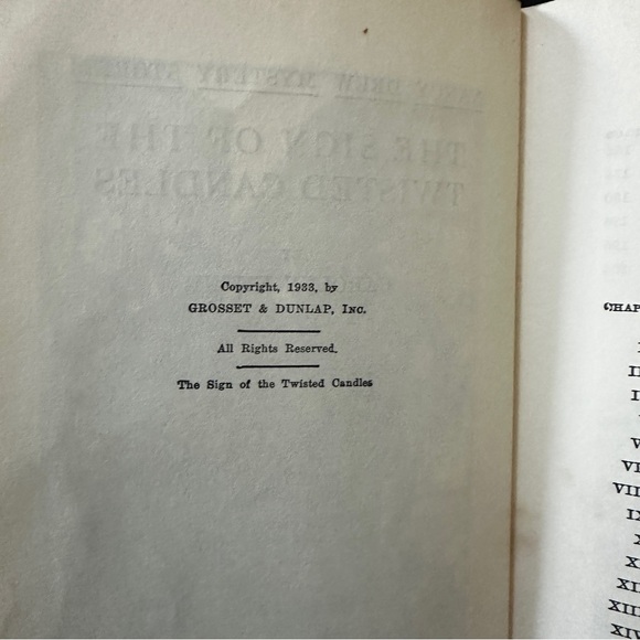 1933 Nancy Drew Mystery Book 9 - Picture 6 of 10